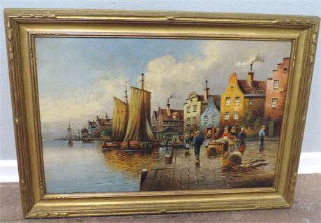 Original Oil Painting 'Seaside'