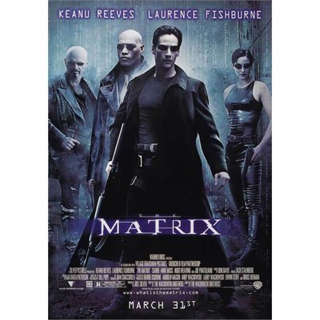 Matrix, Aliens, Pearl Harbor, 3 Mega Hit Movie Poster Lot