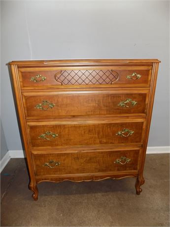 Louis XV Style Walnut Dresser