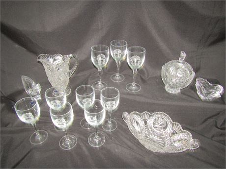 Clear Crystal Glass Collection