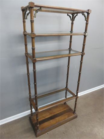 Asian Style Shelving Tower