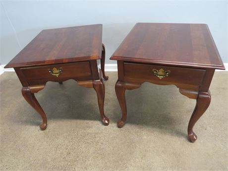 BROYHILL Queen Anne End Tables