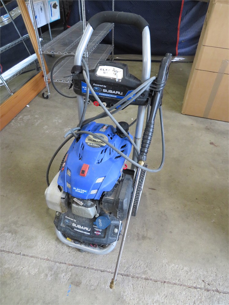 Transitional Design Online Auctions SUBARU Pressure Washer 3100 psi