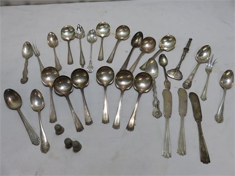 Sterling Silver Spoons & Misc. Pieces