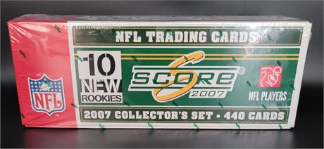 2007 SCORE FOOTBALL FACTORY SEALED COMPLETE TRADING CARD SET