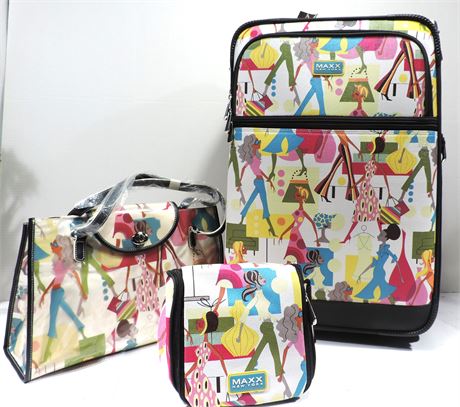 MAXX New York Suitcase / Purse / Travel Bag