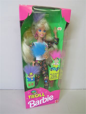 1992 Troll Barbie Doll