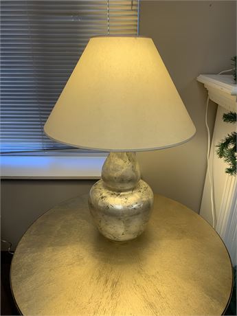 Ethan Allen GOLD GOURD SHAPE TABLE LAMP