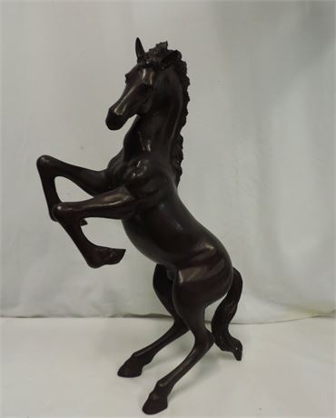 Precious Metal Standing Horse Statue