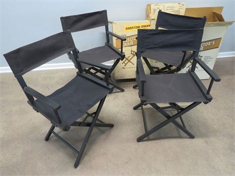 4 Director's Chairs