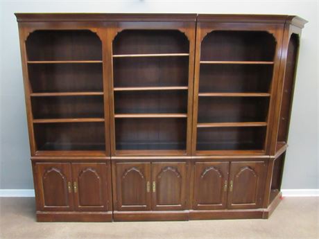 Large 4 Section Storage/Display/Wall Unit