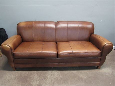Norwalk Leather Sofa