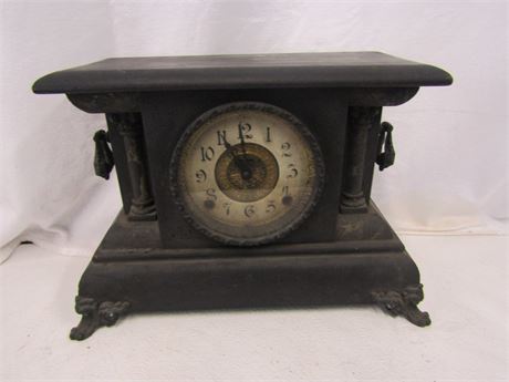 Large Antique Ingraham Co. Mantel Clock.