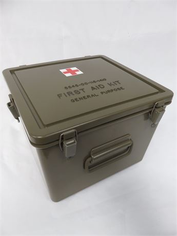 U.S. Military First Aid Kit Box