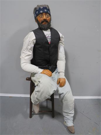 Life-Size Tommy Chong (Cheech & Chong) Mannequin