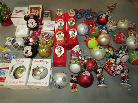 Mickey Mouse Holiday Ornaments