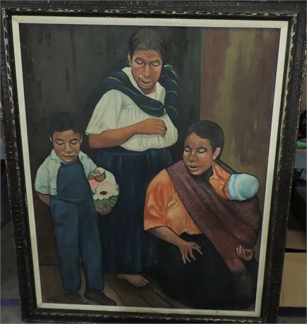 Large COSTILLO Painting / Signed