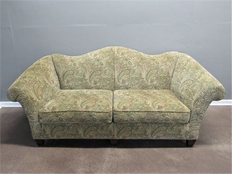 Great Looking Stickley Camel Back Sofa