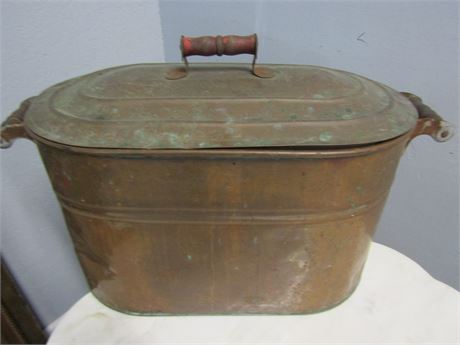 Antique Boiler Wash Tub
