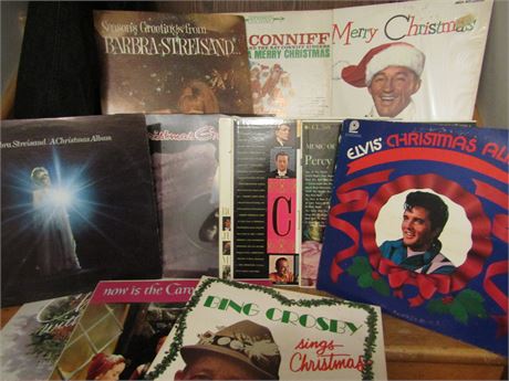 Classic Holiday Vinyl Records, Elvis