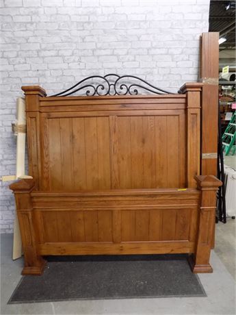 Rustic Broyhill Bed Frame