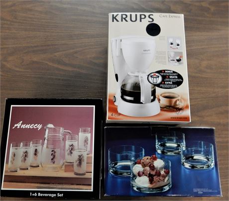 Krups Cafe Express Beverage Set and More