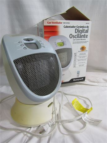 Working HoneyWell Digital Ceramic Heater, With Remote