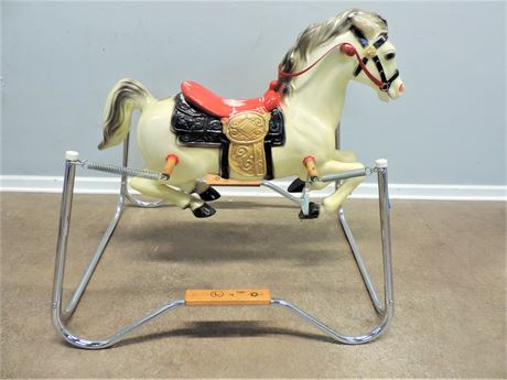 Vintage Moulded Product Company Toy Rocking Horse