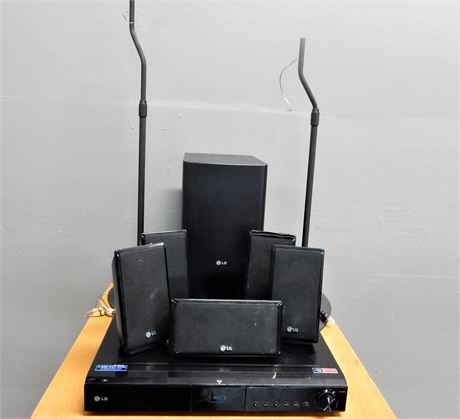 LG Speaker System and Blue Ray Disc Player and More