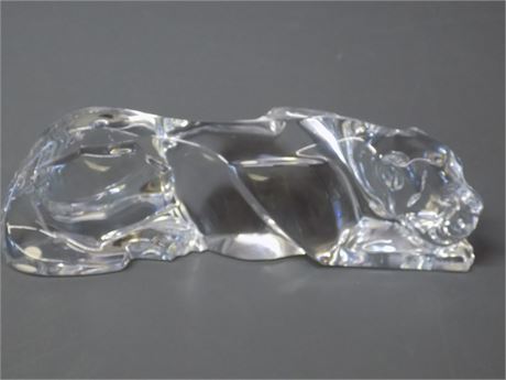 Baccarat Crystal Jaguar
