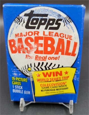 1983 Topps Baseball Factory Sealed Wax Pack Wade Boggs Ryne Sandberg Rookie?
