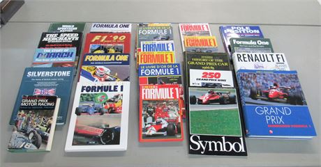 24 Grand Prix/Racing Books - Formula 1, F1, Formule 1
