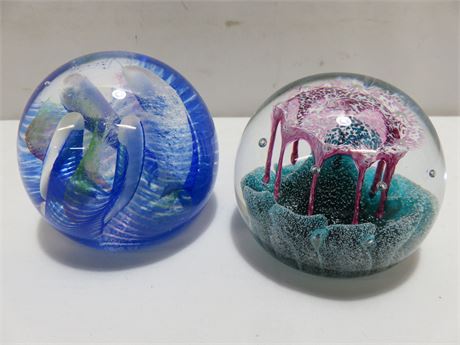CAITHNESS Studio Art Glass Paperweights