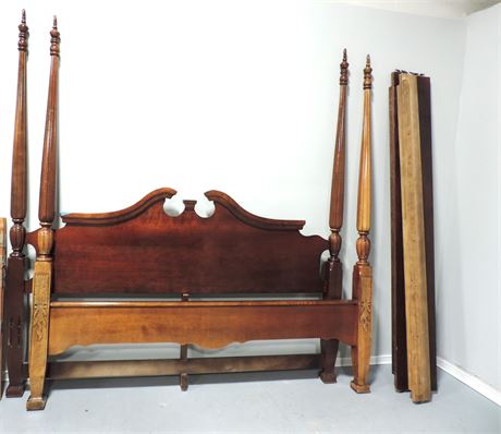 King Size Solid Wood Four Poster Bed