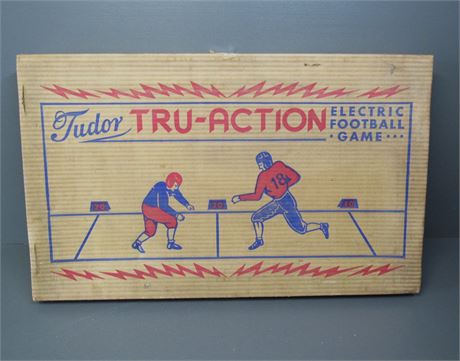 Tudor Tru-Action Electric Football Game with Box