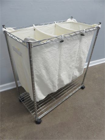 Mobile Laundry Cart