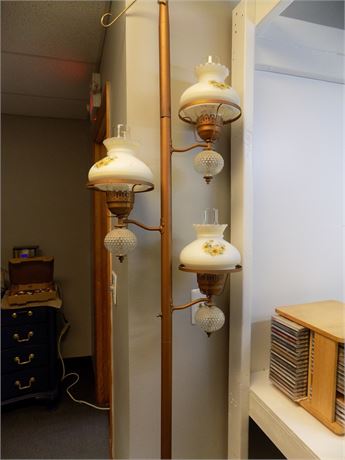Mid-Century Tension Pole Lamp