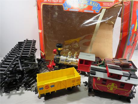THE CLASSIC RAIL Battery Operated Train Set