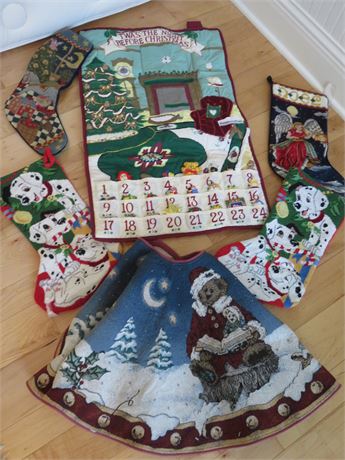 Christmas Advent Calendar & Stockings