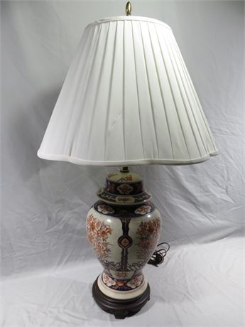 Asian Style Ceramic Table Lamp