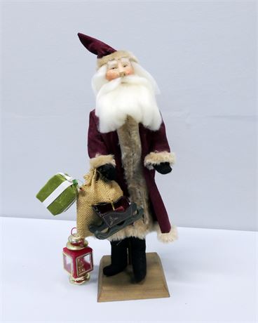 CHARACTERS BY MARINA Hand Sculpted & Numbered English Father Christmas