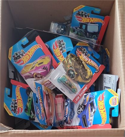 60+ New in Box Factory Sealed Hot Wheels Cars