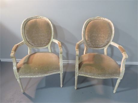 Victorian Style Parlor Chairs