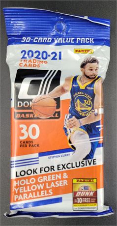 2020-21 Donruss Basketball Factory Sealed Fat Pack