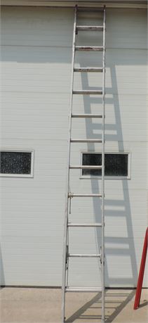 Aluminum 24 Foot Extending Ladder