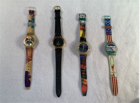 Lot of 3 SWATCH Watches