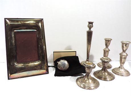 STERLING SILVER Yoyo 75 gm. / Frame / Weighted Candlesticks