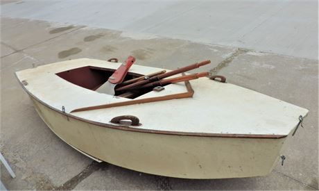 JACHTOWA Solid Wood Rowboat / Made in Poland