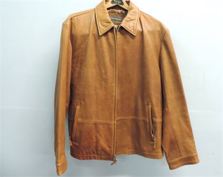 BANANA REPUBLIC Men's Leather Coat