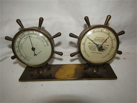 Antique Swift & Anderson Aneroid Barometer